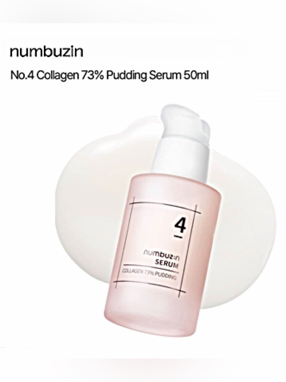 NUMBUZIN No 4 Plumping Collagen Serum Viral K-Beauty Firming Hyaluronic Sold Out